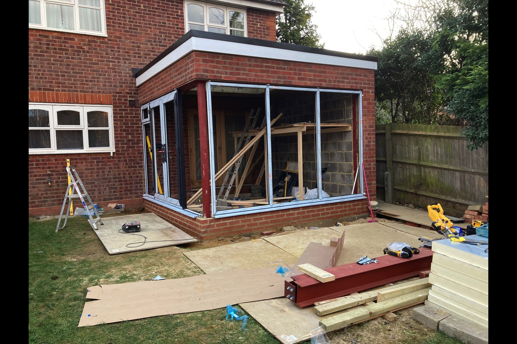 Glass Extension in Tattenhoe, Milton Keynes