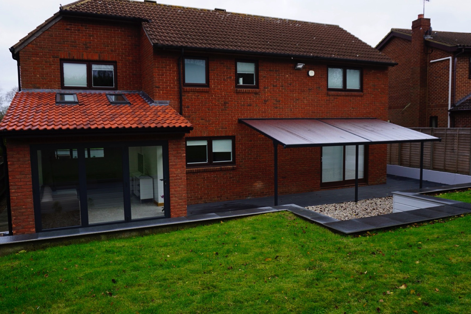 Rear Extension and Garden work in Downhead Park