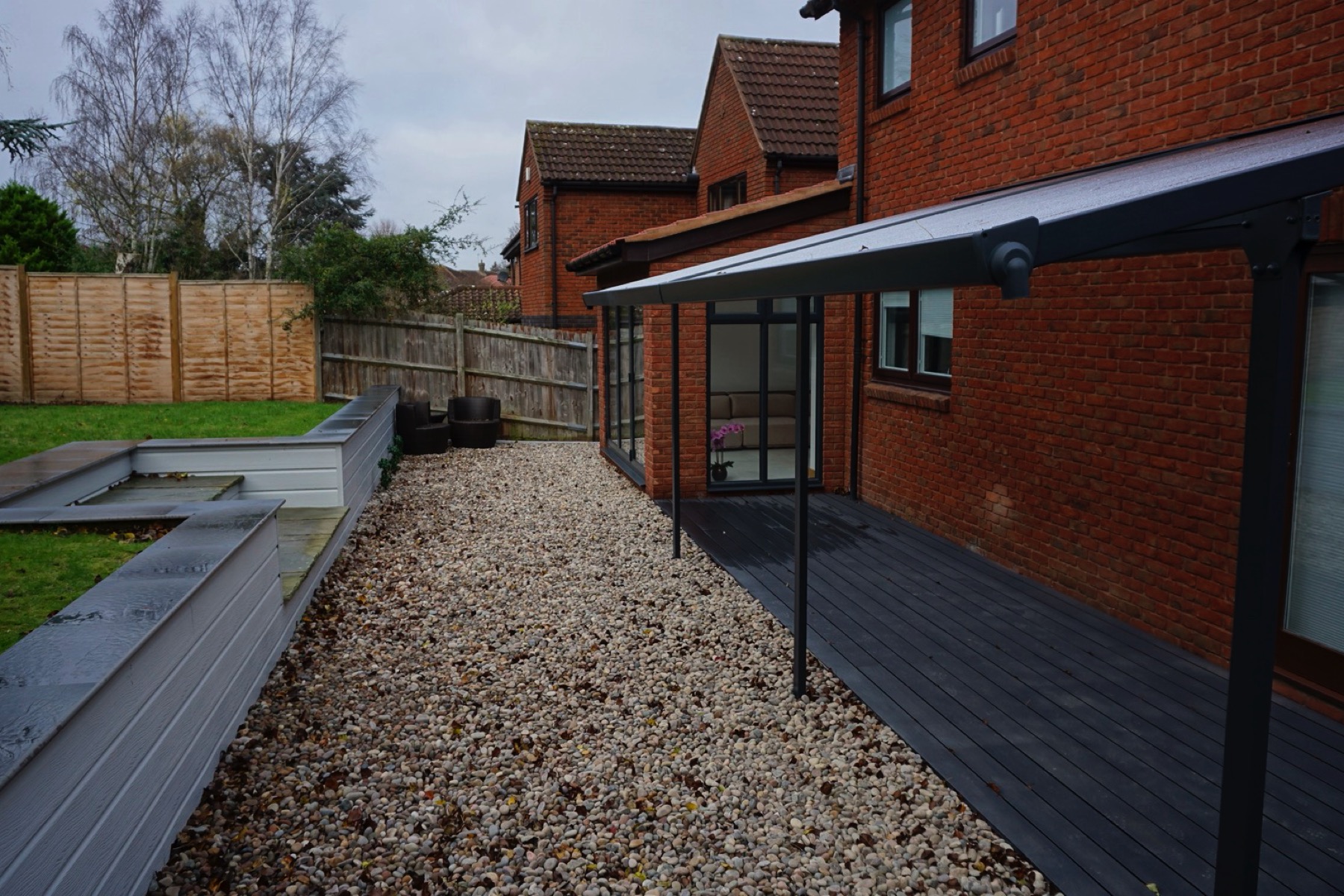 Rear Extension and Garden work in Downhead Park