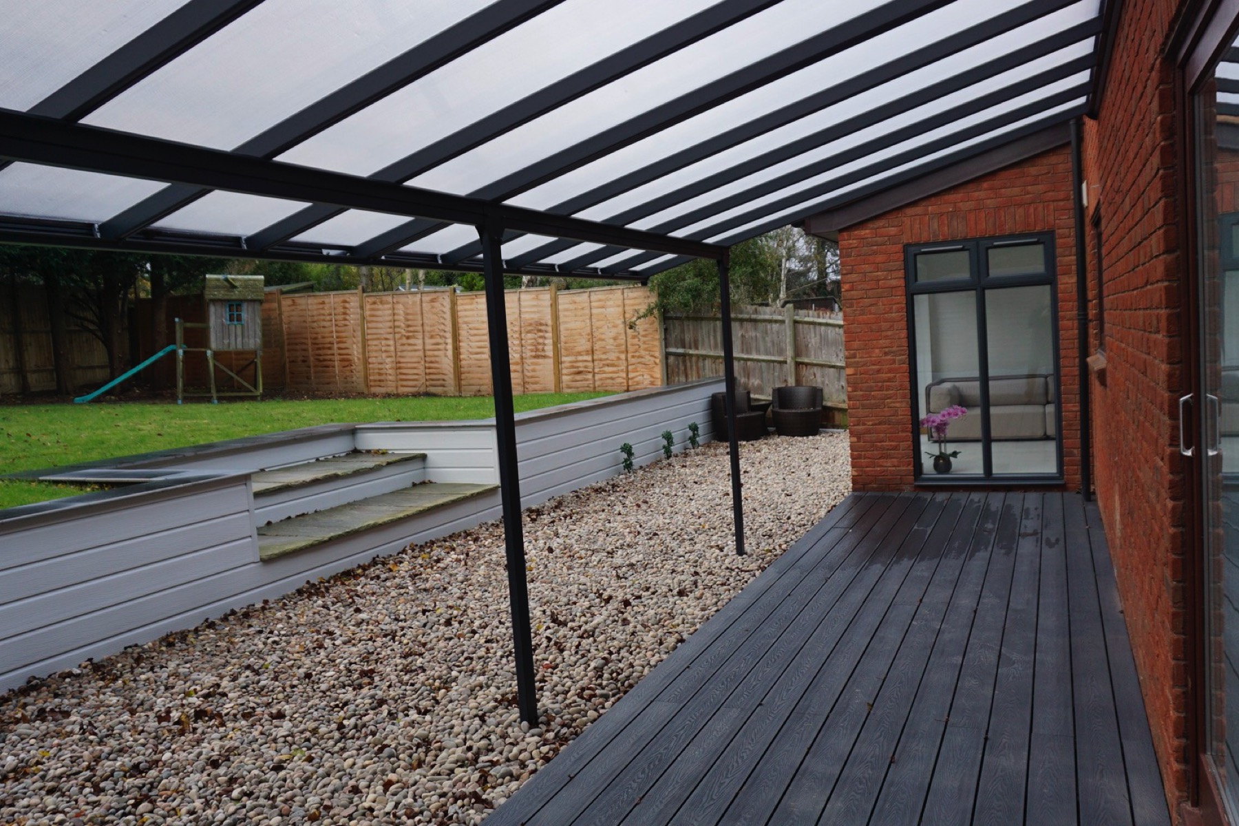 Rear Extension and Garden work in Downhead Park
