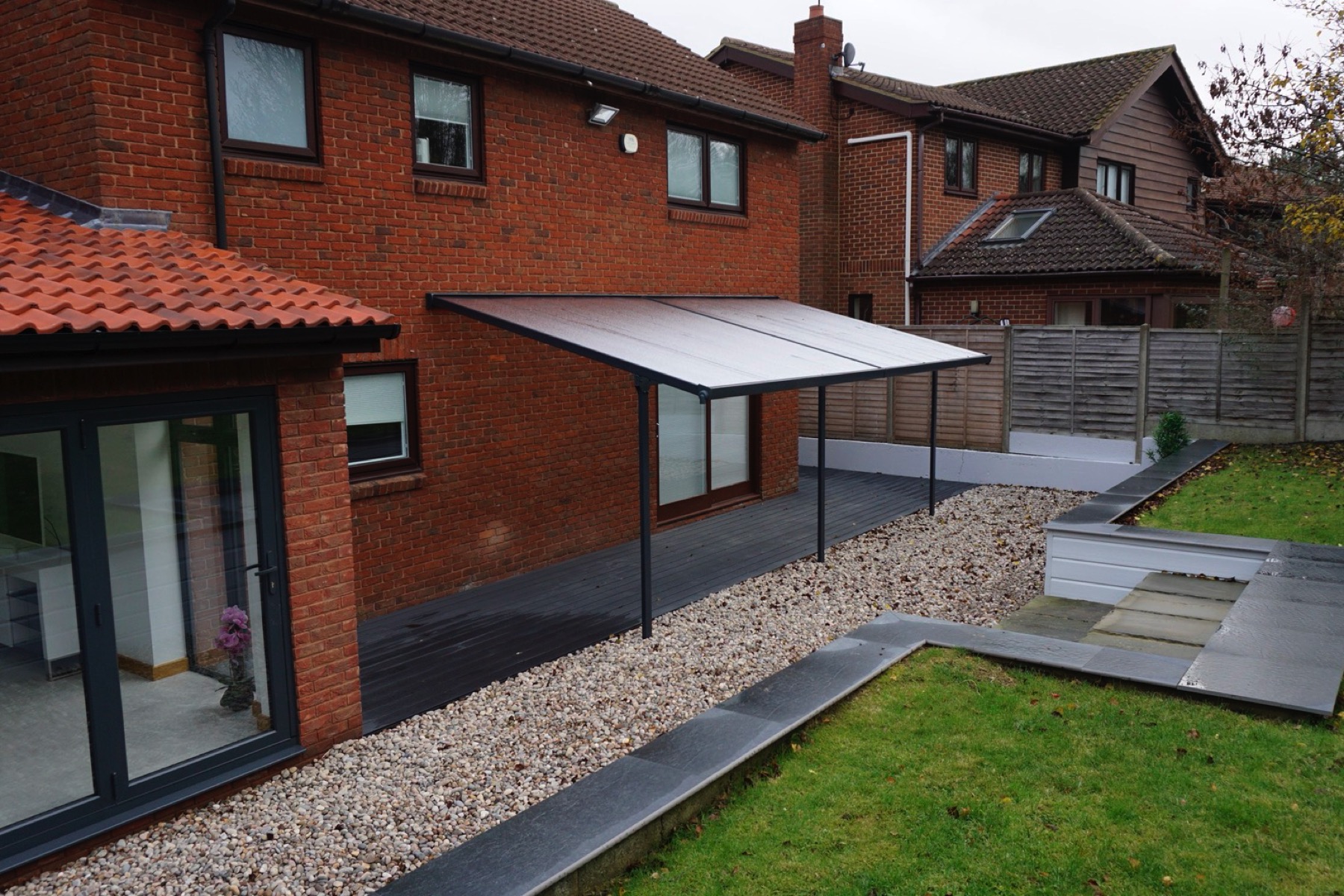 Rear Extension and Garden work in Downhead Park