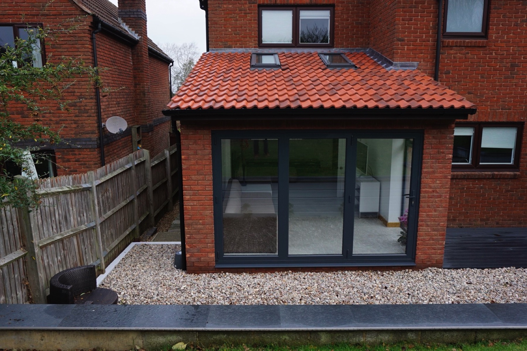 Rear Extension and Garden work in Downhead Park