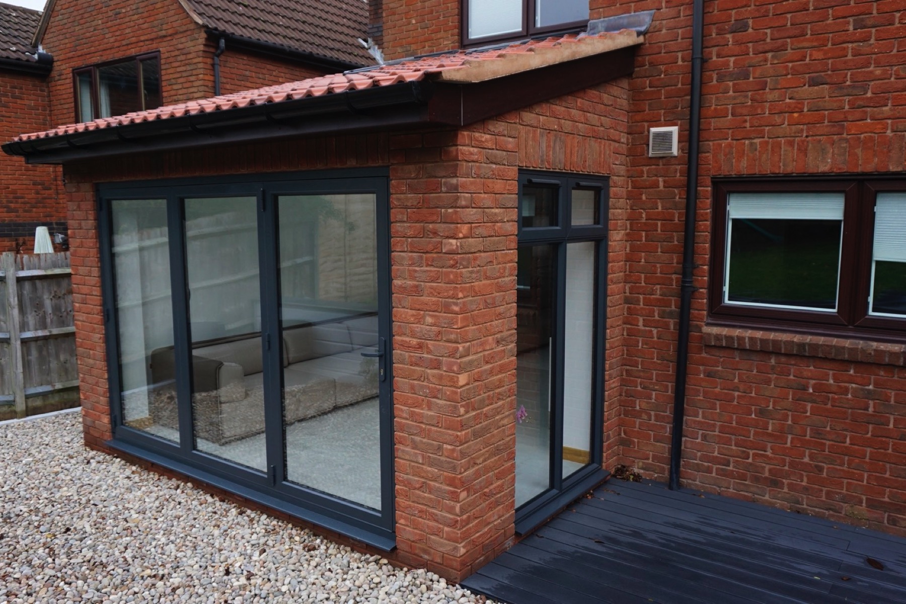 Rear Extension and Garden work in Downhead Park