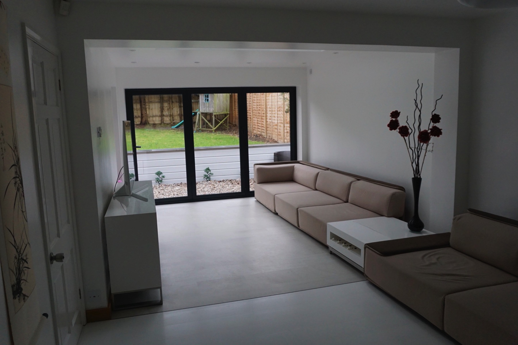 Rear Extension and Garden work in Downhead Park