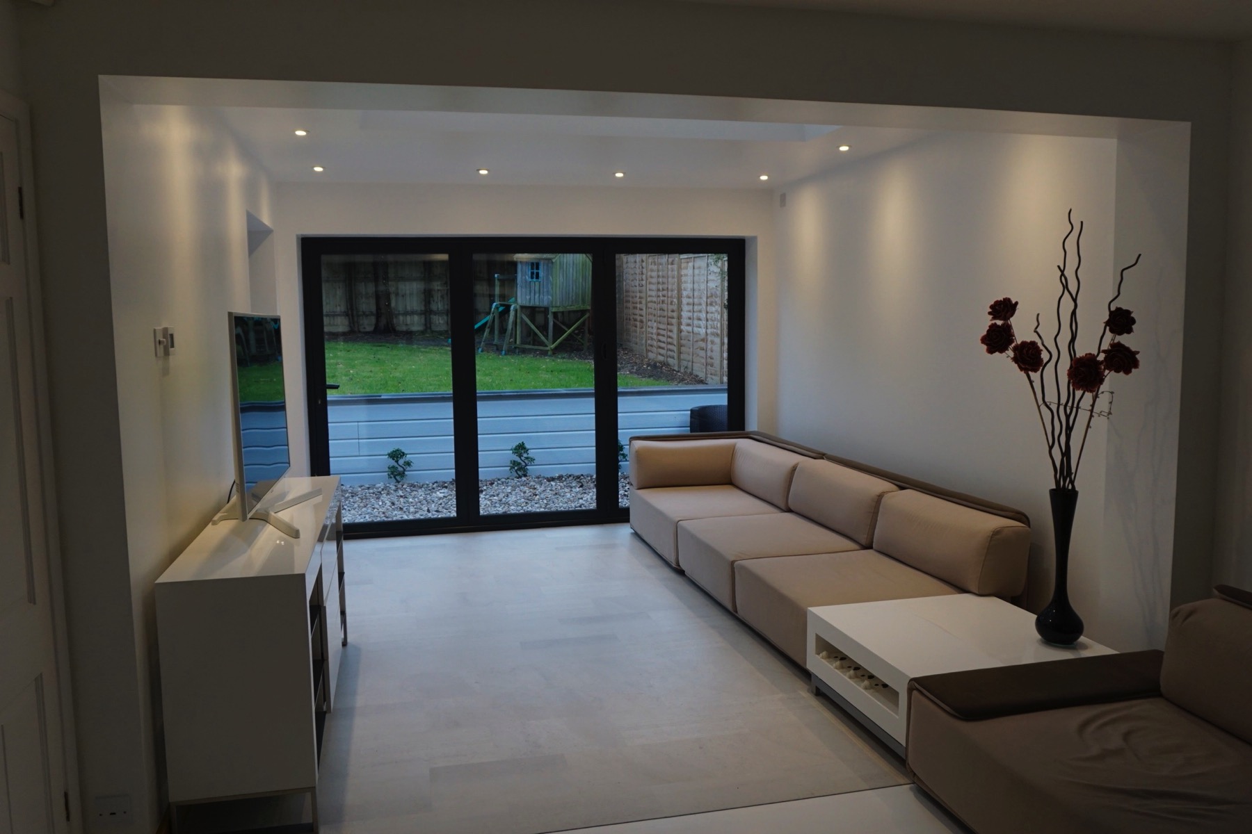 Rear Extension and Garden work in Downhead Park