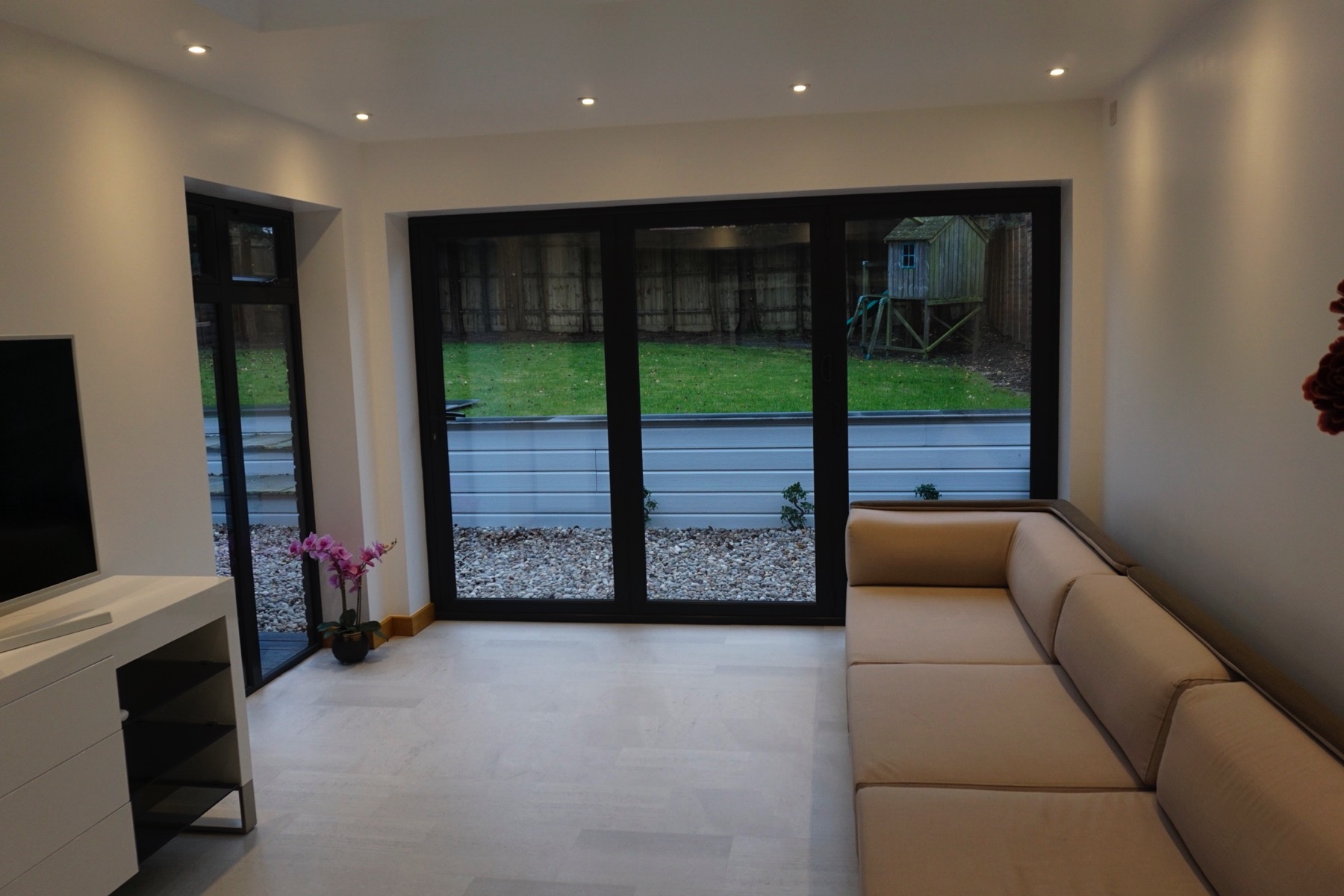 Rear Extension and Garden work in Downhead Park