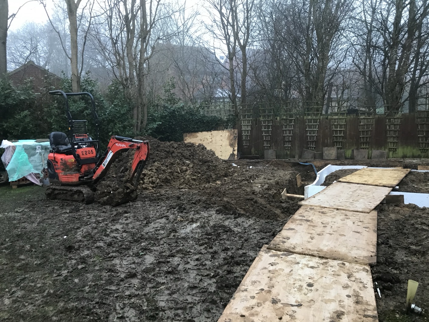 Back Extension with Patio in Milton Keynes