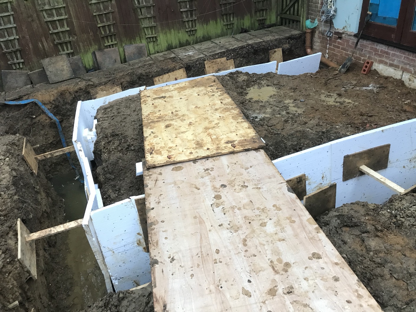 Back Extension with Patio in Milton Keynes