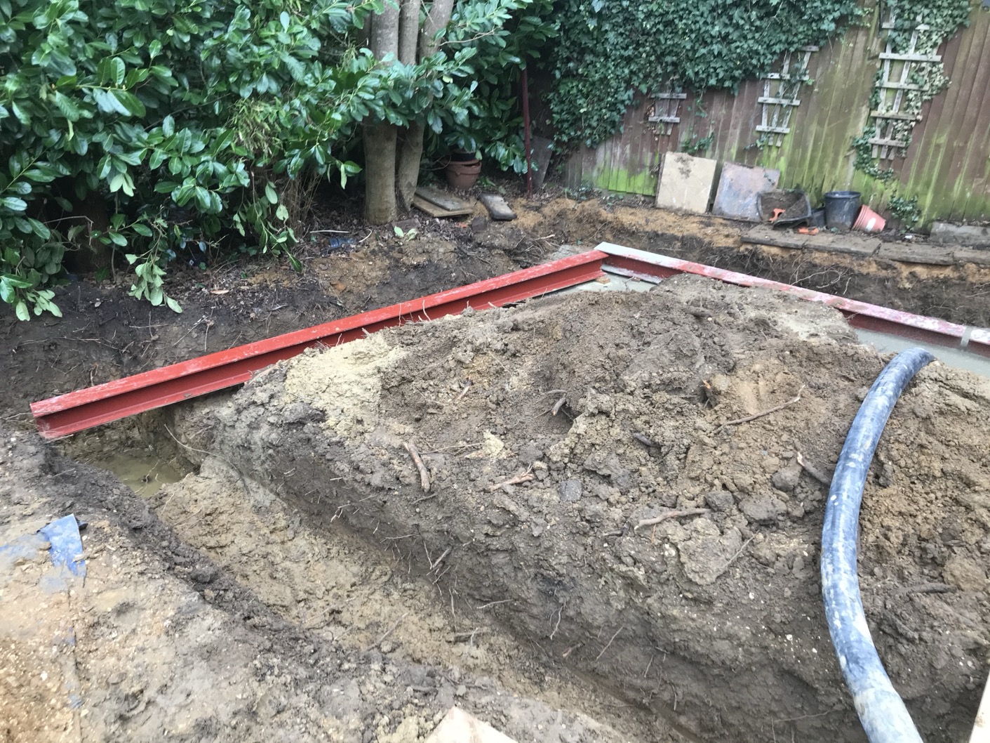 Back Extension with Patio in Milton Keynes