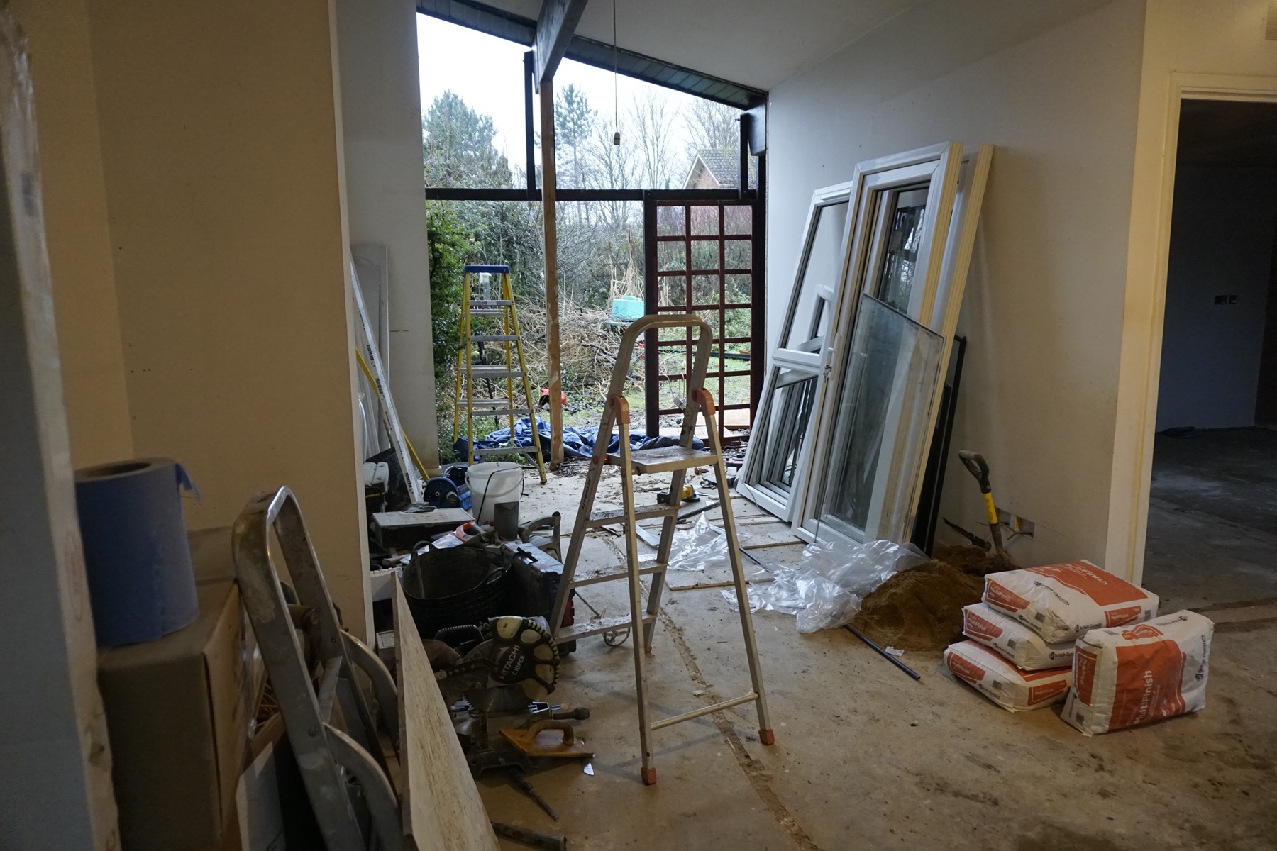 Building Single Storey Side House Kitchen Extension In Milton Keynes