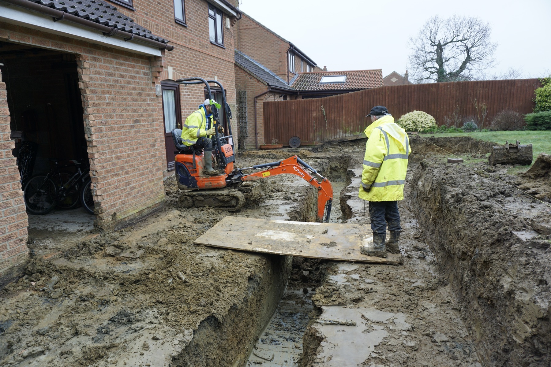 Single Storey Back House Extension Old Farm Park