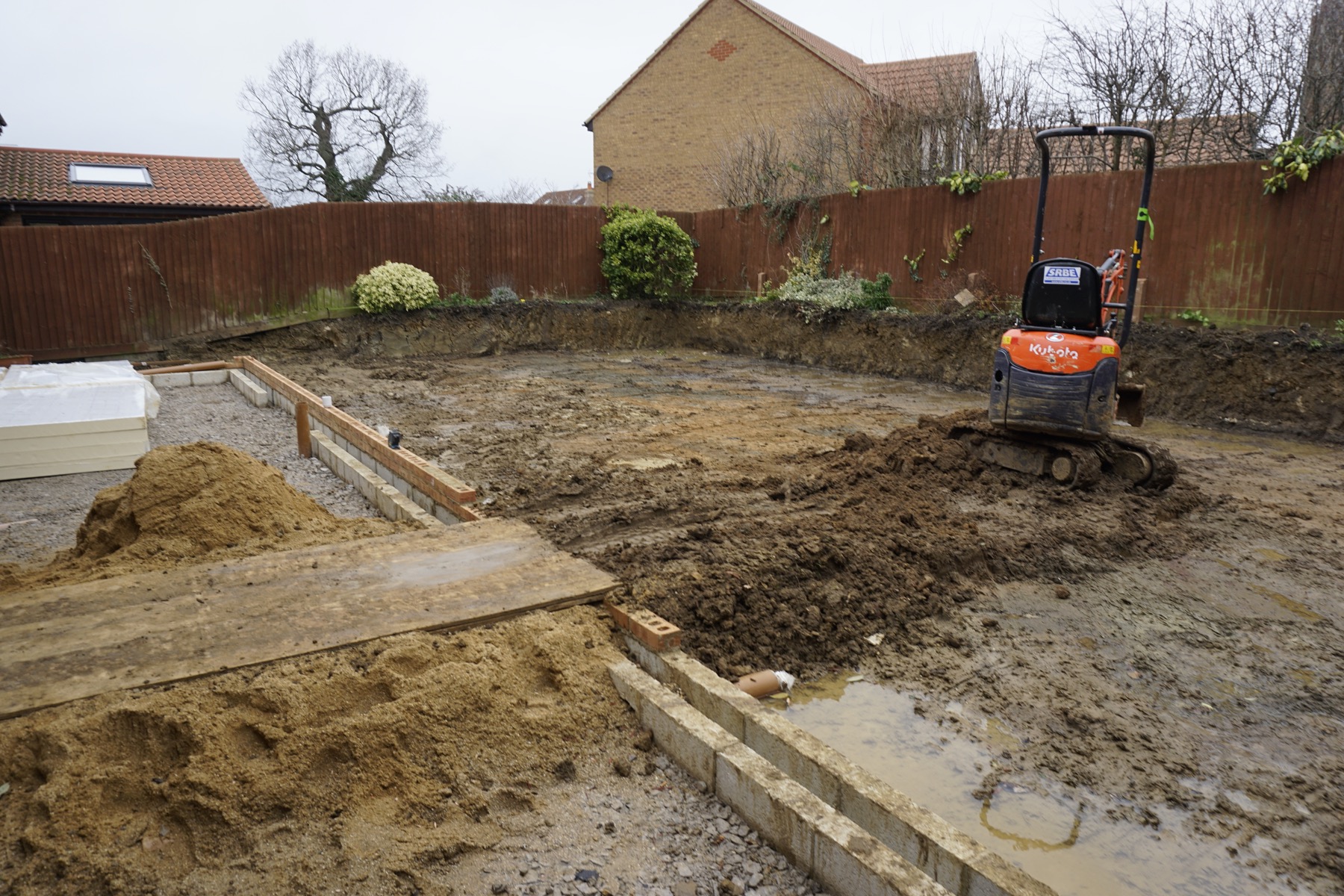 Single Storey Back House Extension Old Farm Park