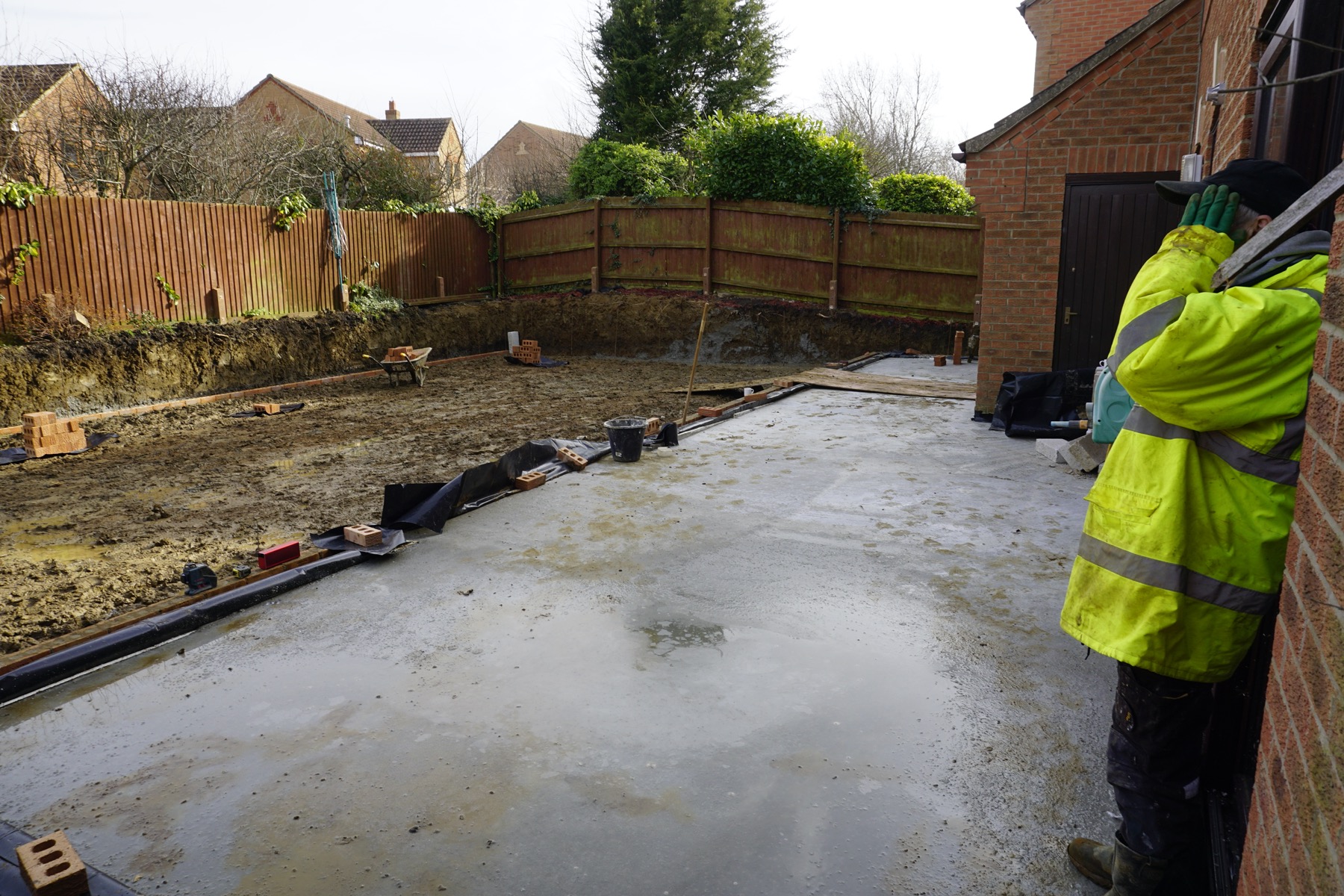 Single Storey Back House Extension Old Farm Park