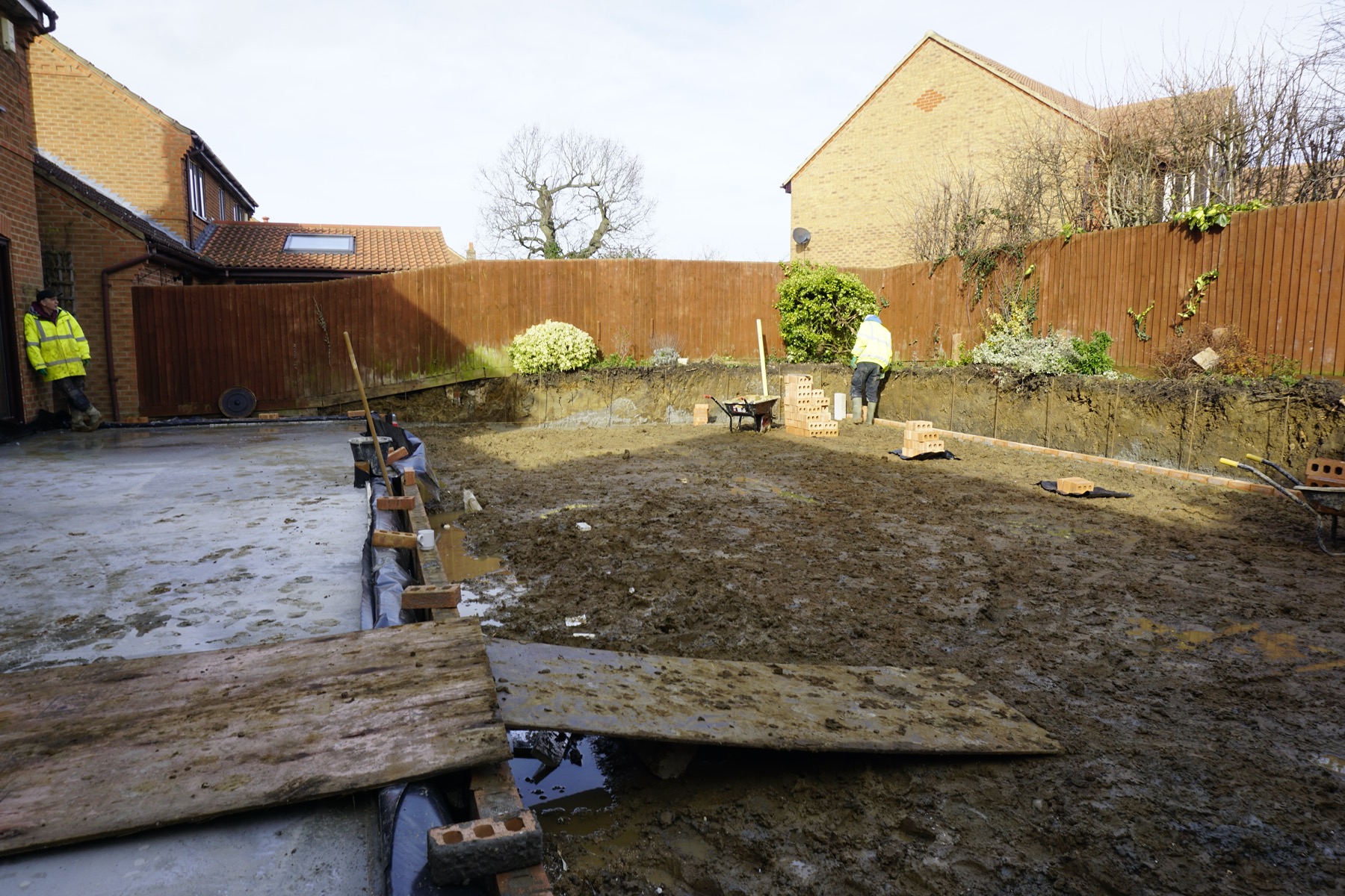 Single Storey Back House Extension Old Farm Park
