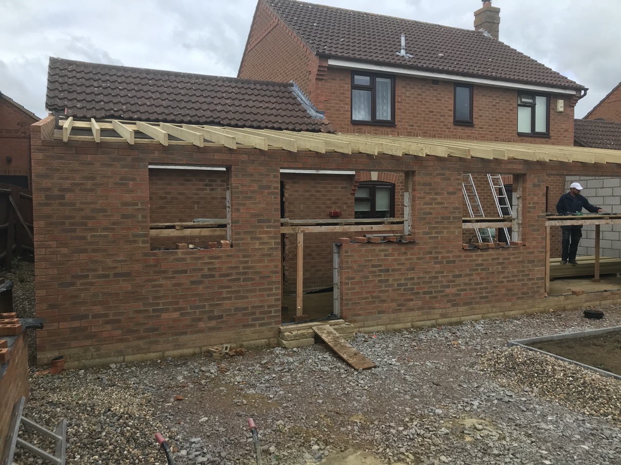 Single Storey Back House Extension Old Farm Park