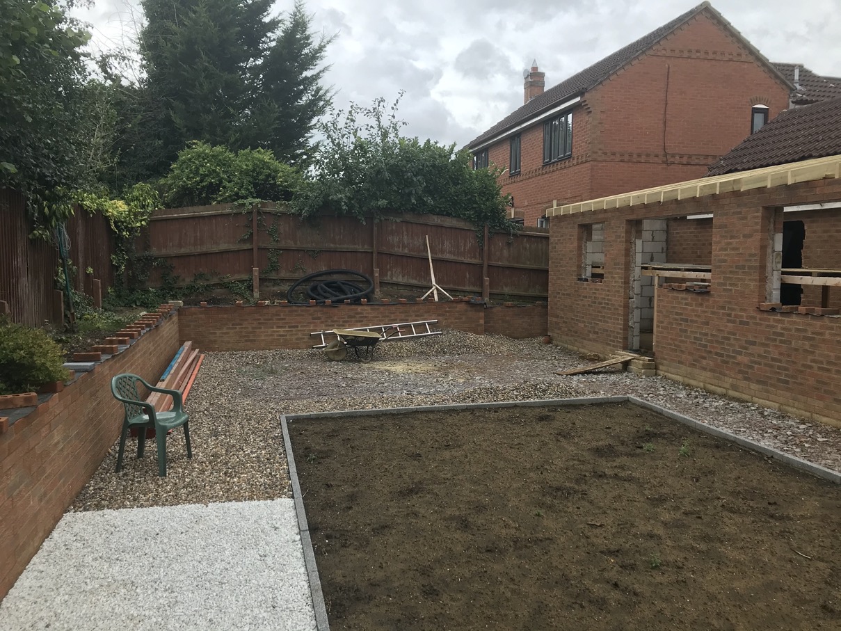 Single Storey Back House Extension Old Farm Park