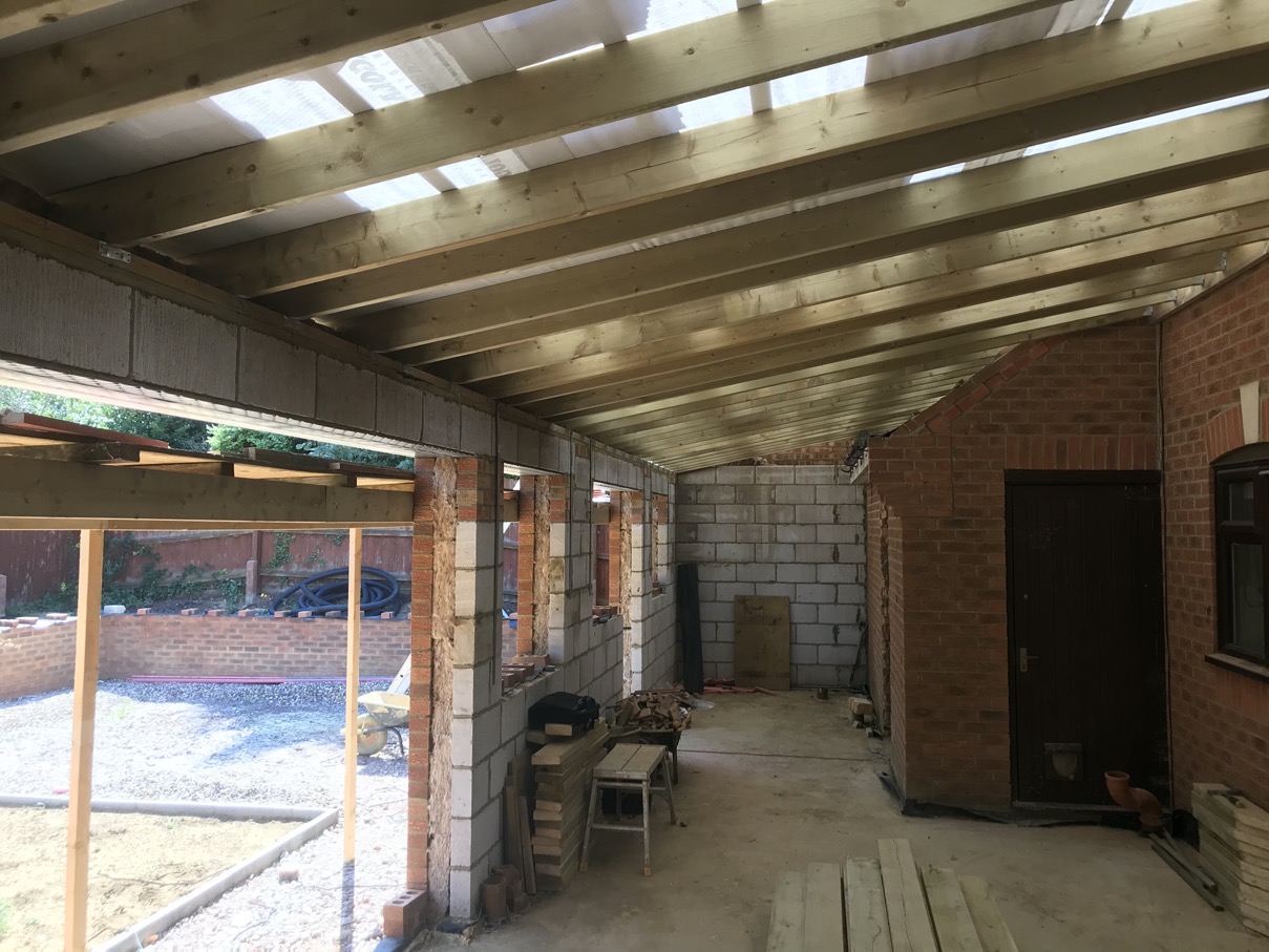 Single Storey Back House Extension Old Farm Park