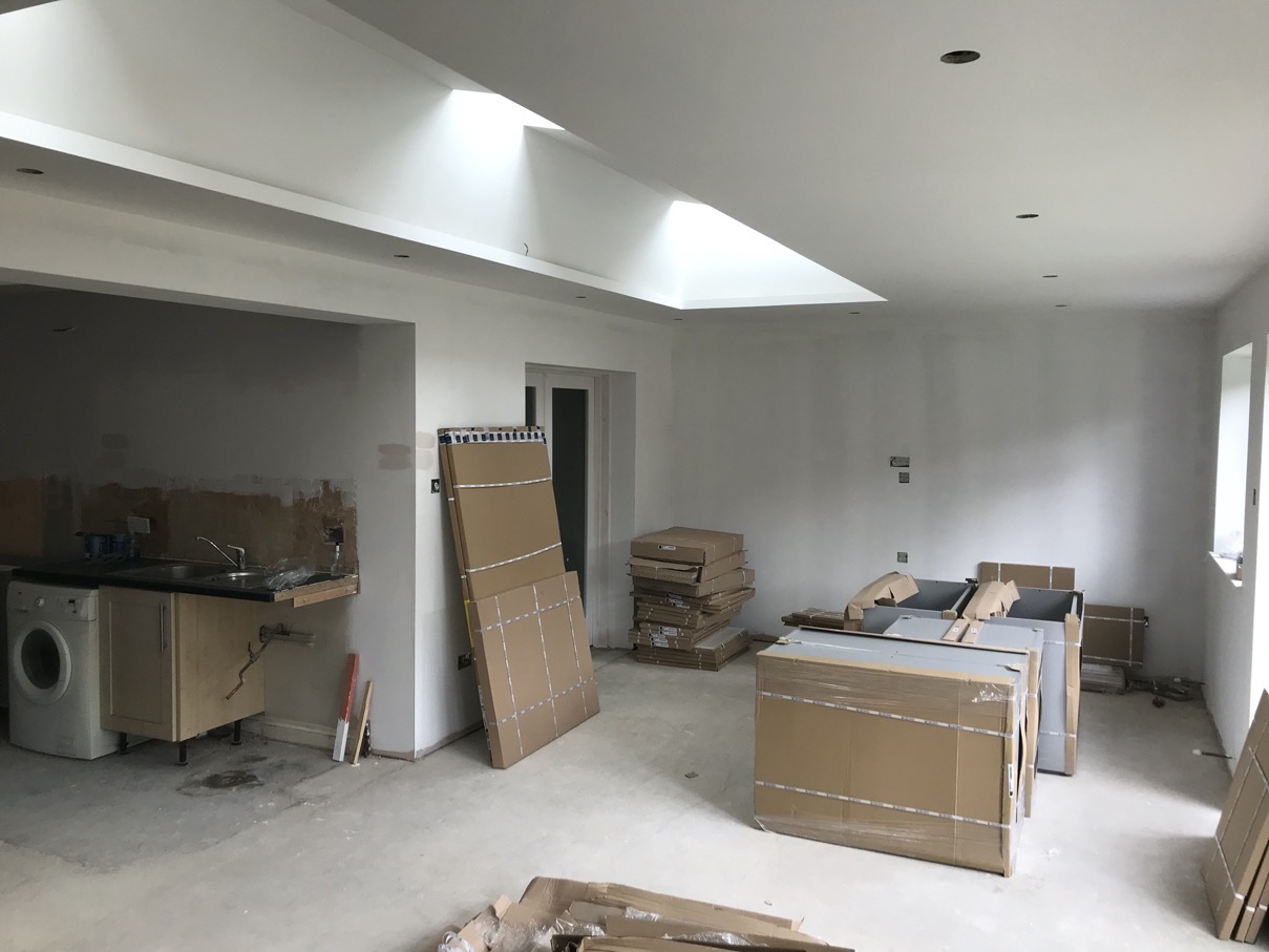 Single Storey Back House Extension Old Farm Park