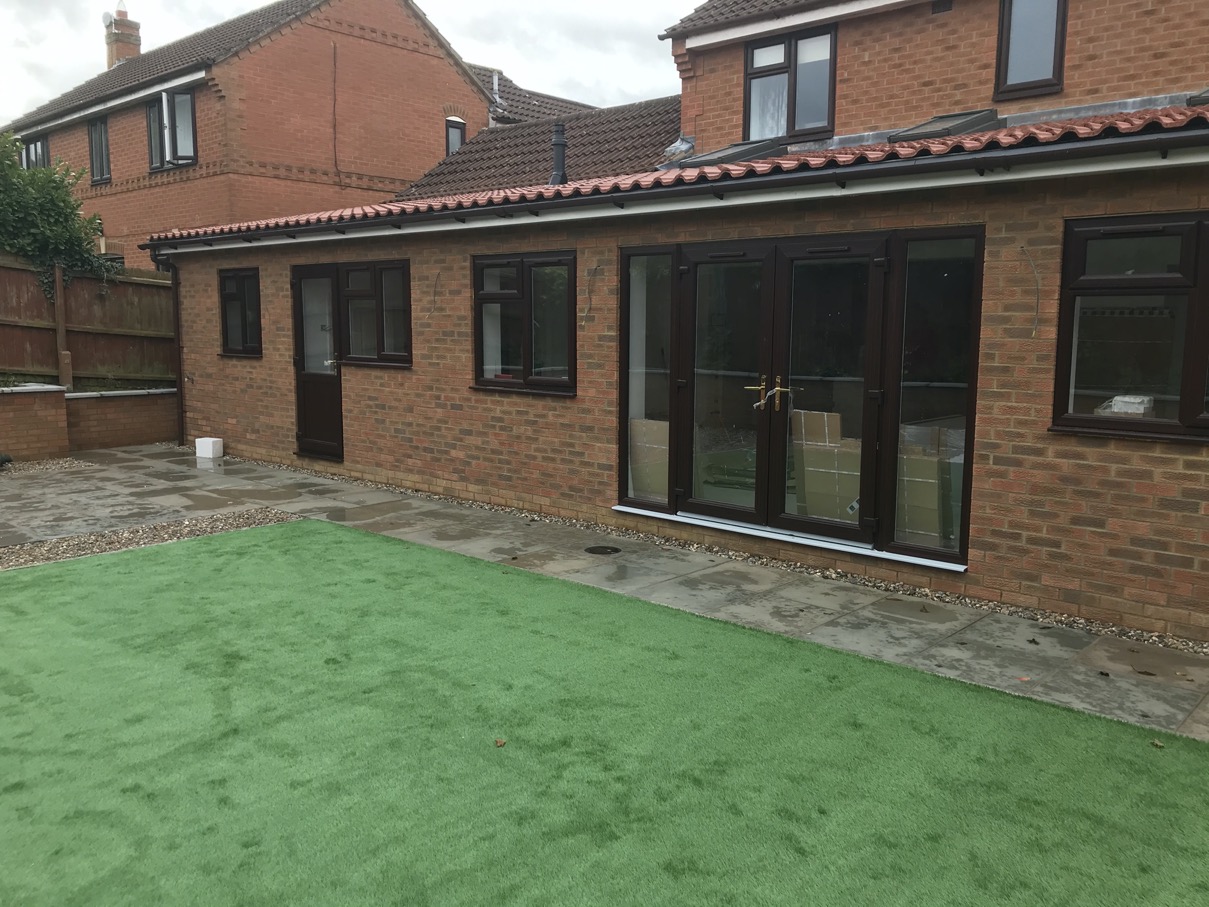 Single Storey Back House Extension Old Farm Park