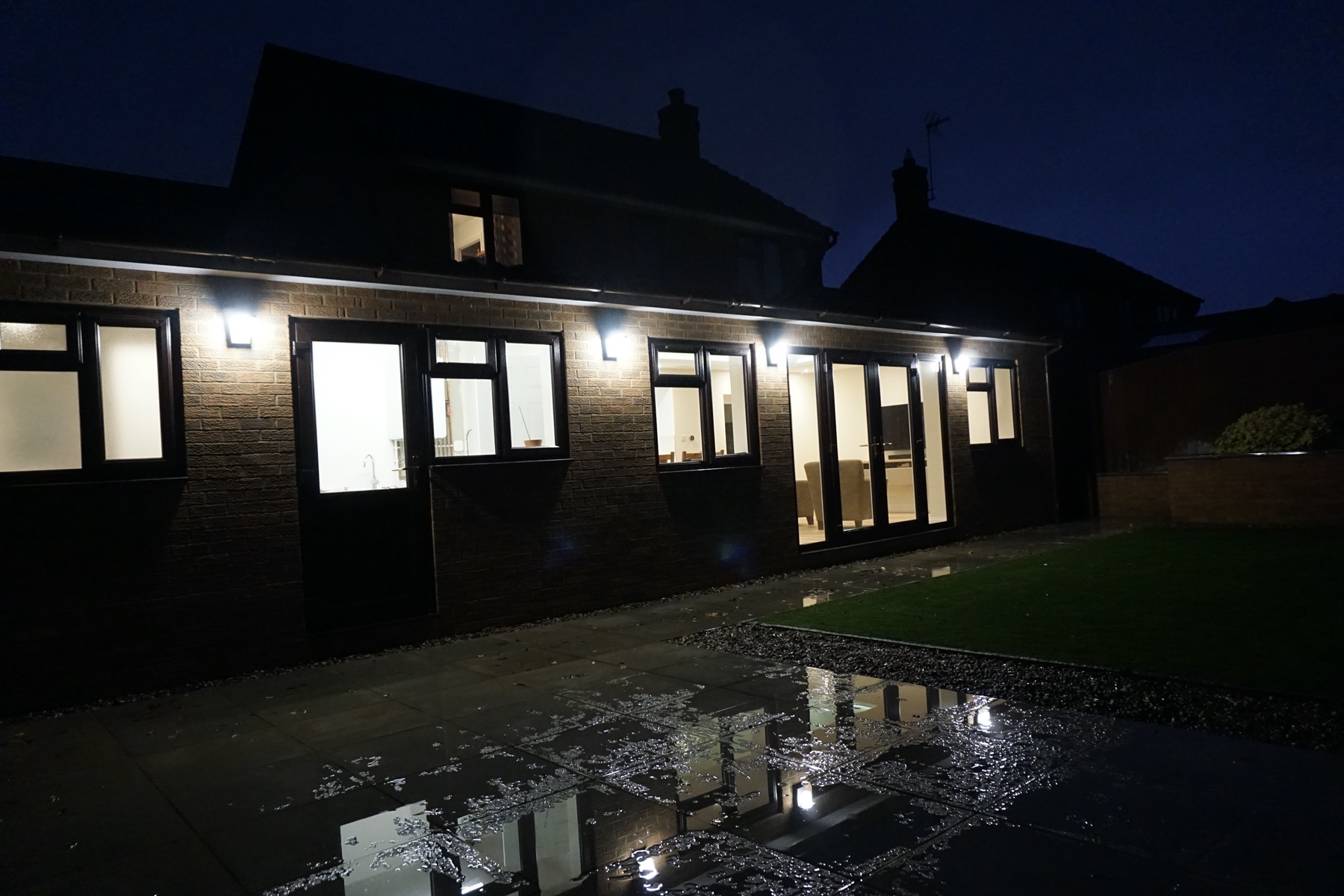 Single Storey Back House Extension Old Farm Park