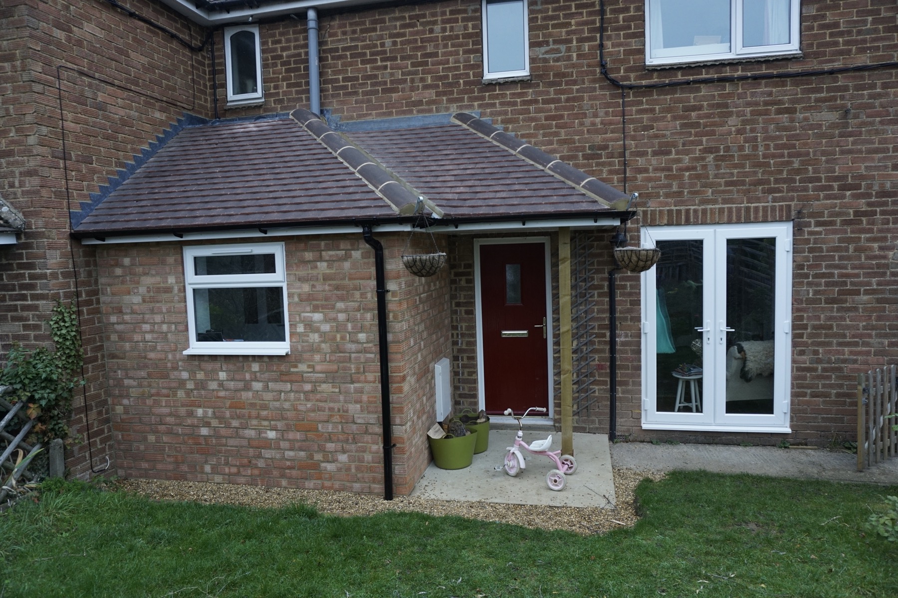 Front and Back House Extensions in Weston Underwood