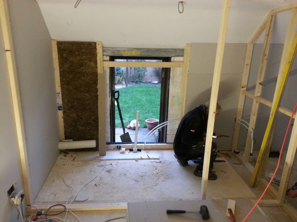 Double Garage Conversion in Fishermead
