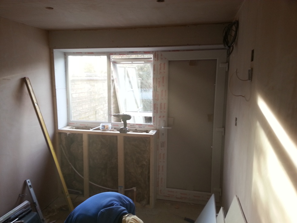 Double Garage Conversion in Fishermead