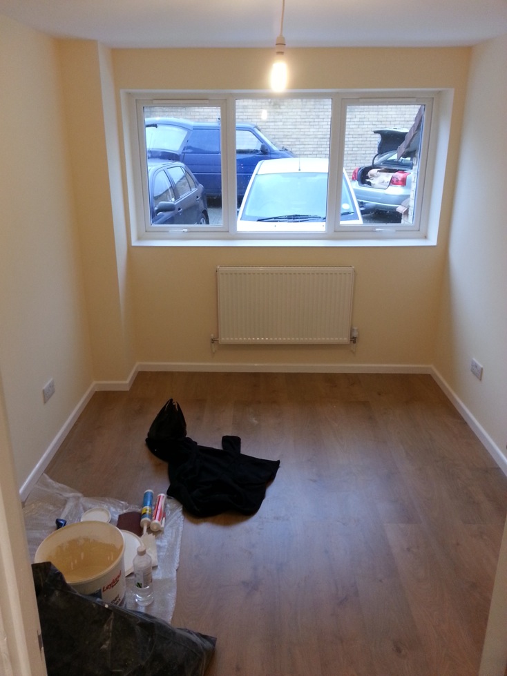 Double Garage Conversion in Fishermead