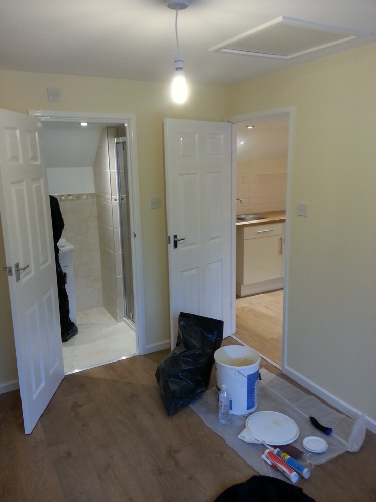 Double Garage Conversion in Fishermead