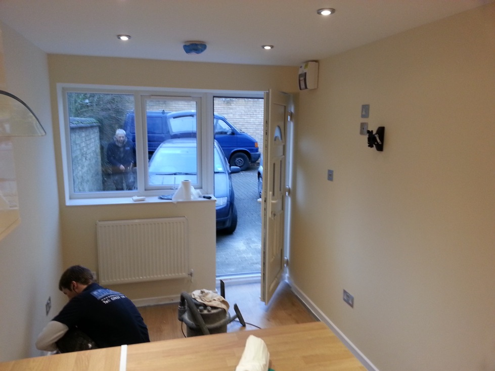 Double Garage Conversion in Fishermead