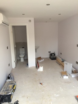 Garage Conversion in Furzton