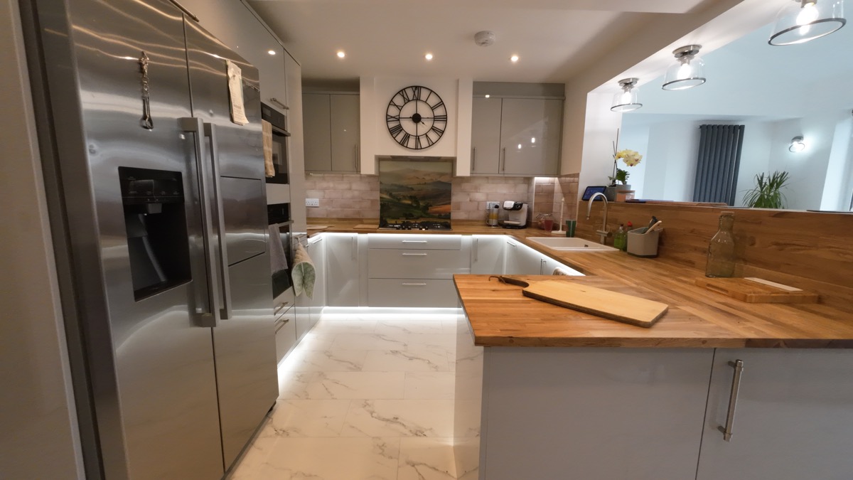 Kitchen renovation and RSJ installations in Bletchley