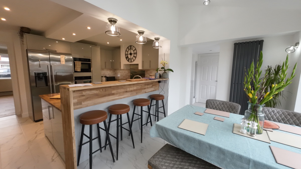 Kitchen renovation and RSJ installations in Bletchley
