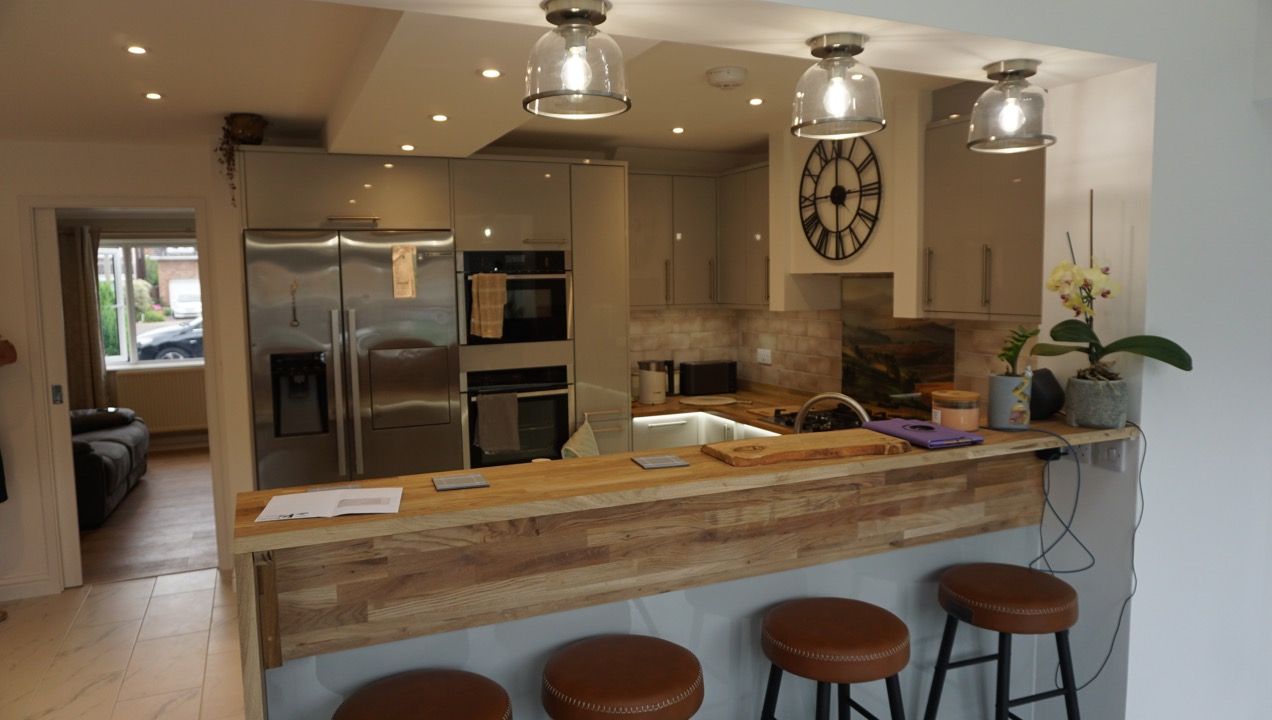Kitchen renovation and RSJ installations in Bletchley