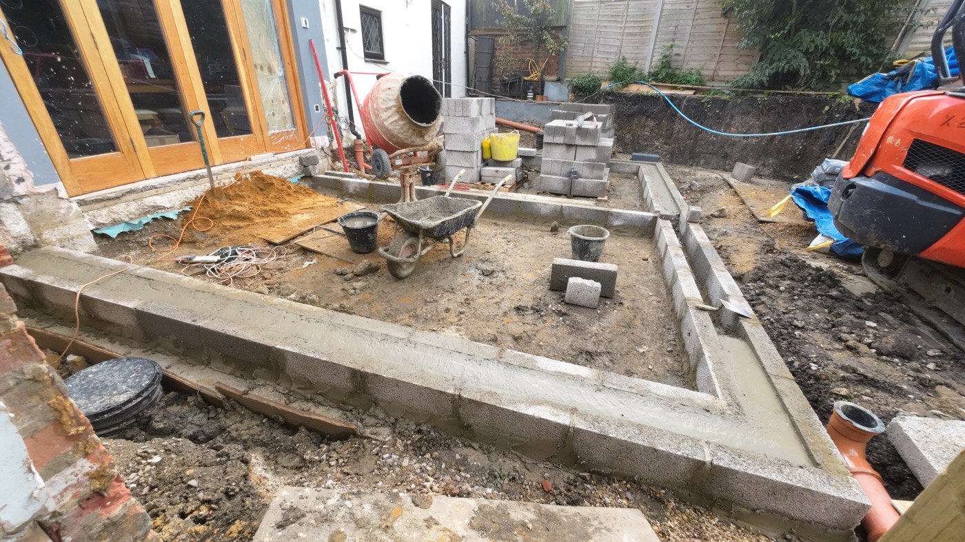 Single Storey rear extension in Whaddon