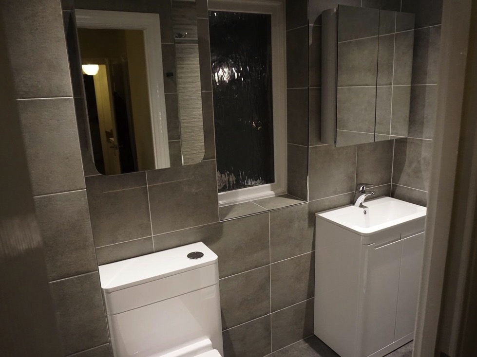 En-suite renovation in Monkston Park