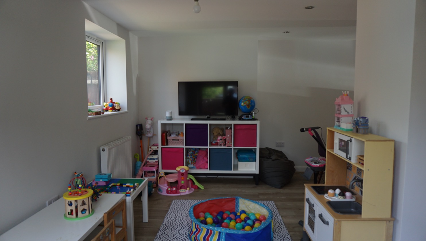 Rear single storey extension in Emerson Valley and Garage conversion