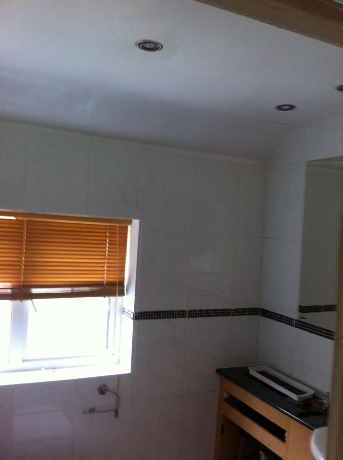 En-suite renovation in Bletchley
