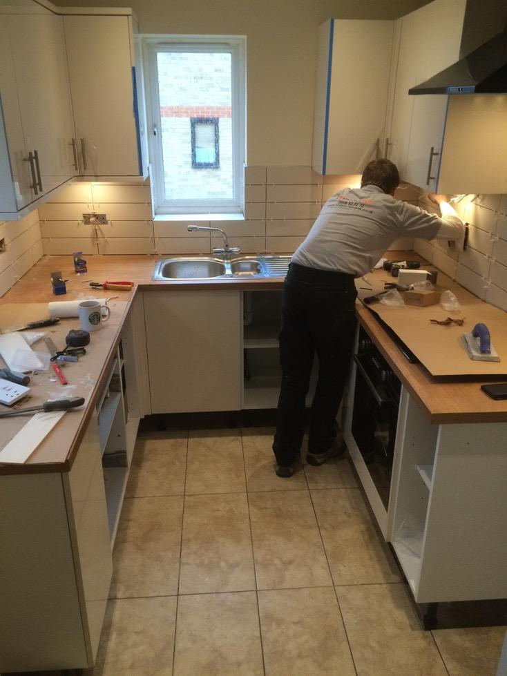 Small kitchen renovation in Walnut Tree