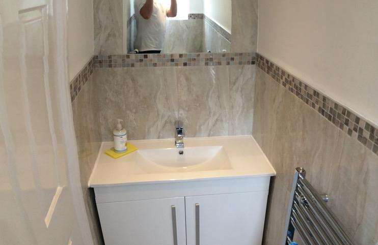 Cloakroom renovation in Northampton