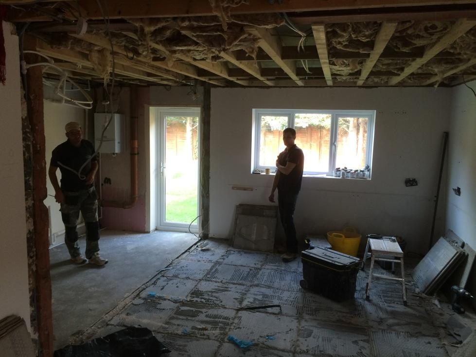 Full kitchen renovation in Furzton
