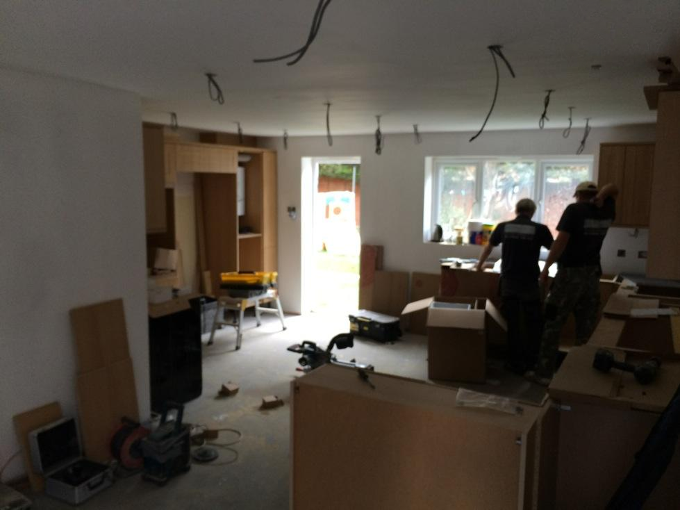 Full kitchen renovation in Furzton