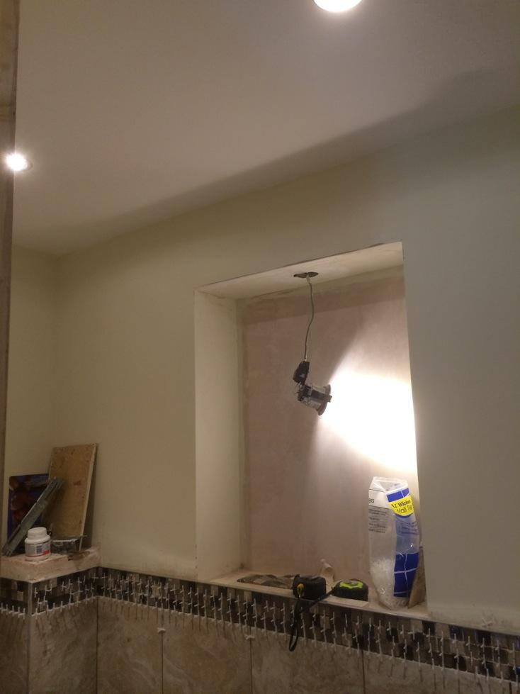 Cloakroom renovation in Furzton