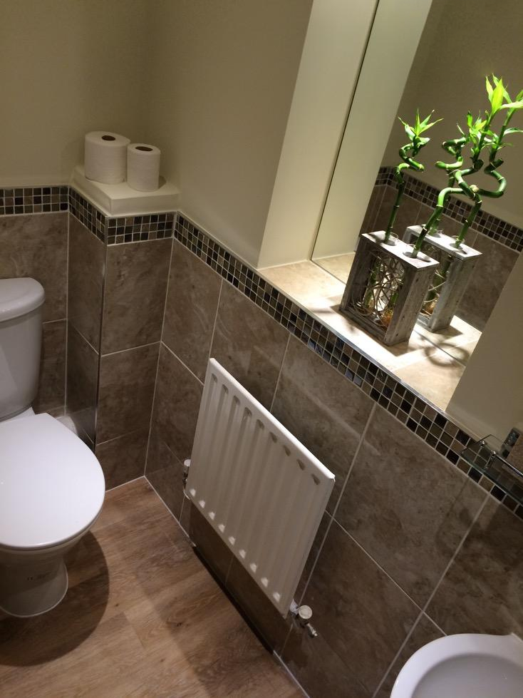 Cloakroom renovation in Furzton