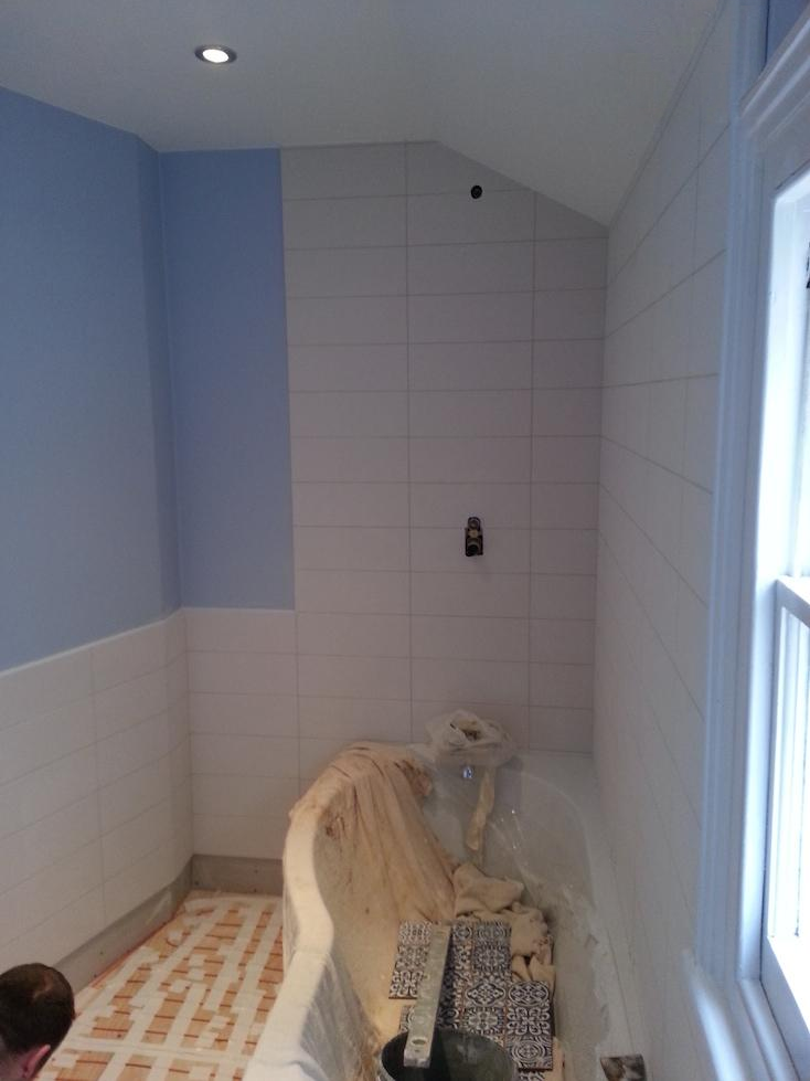 Master bathroom renovation in Wolverton