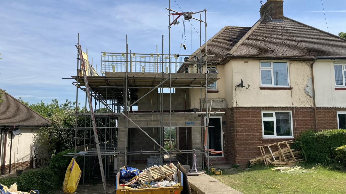 Two Storey L-Shaped extension in Whaddon, Milton Keynes