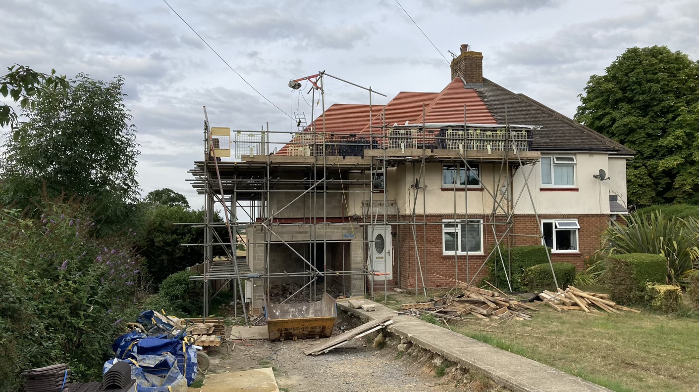 Two Storey L-Shaped extension in Whaddon, Milton Keynes