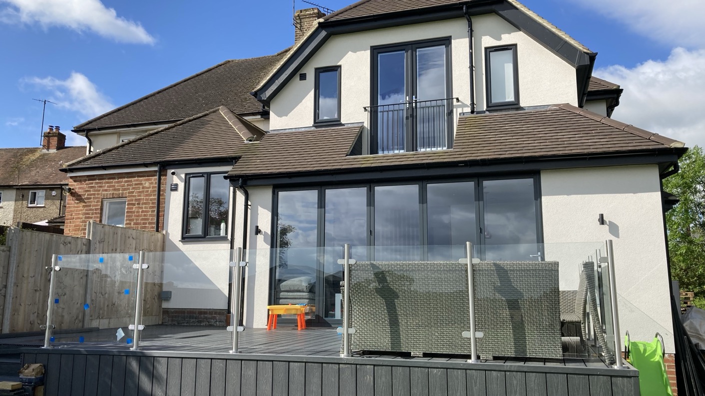 Two Storey L-Shaped extension in Whaddon, Milton Keynes