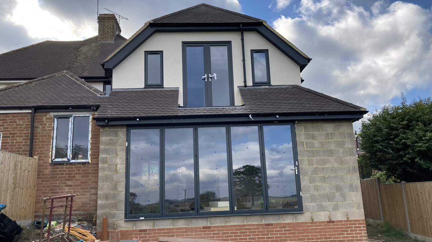 Two Storey L-Shaped extension in Whaddon, Milton Keynes
