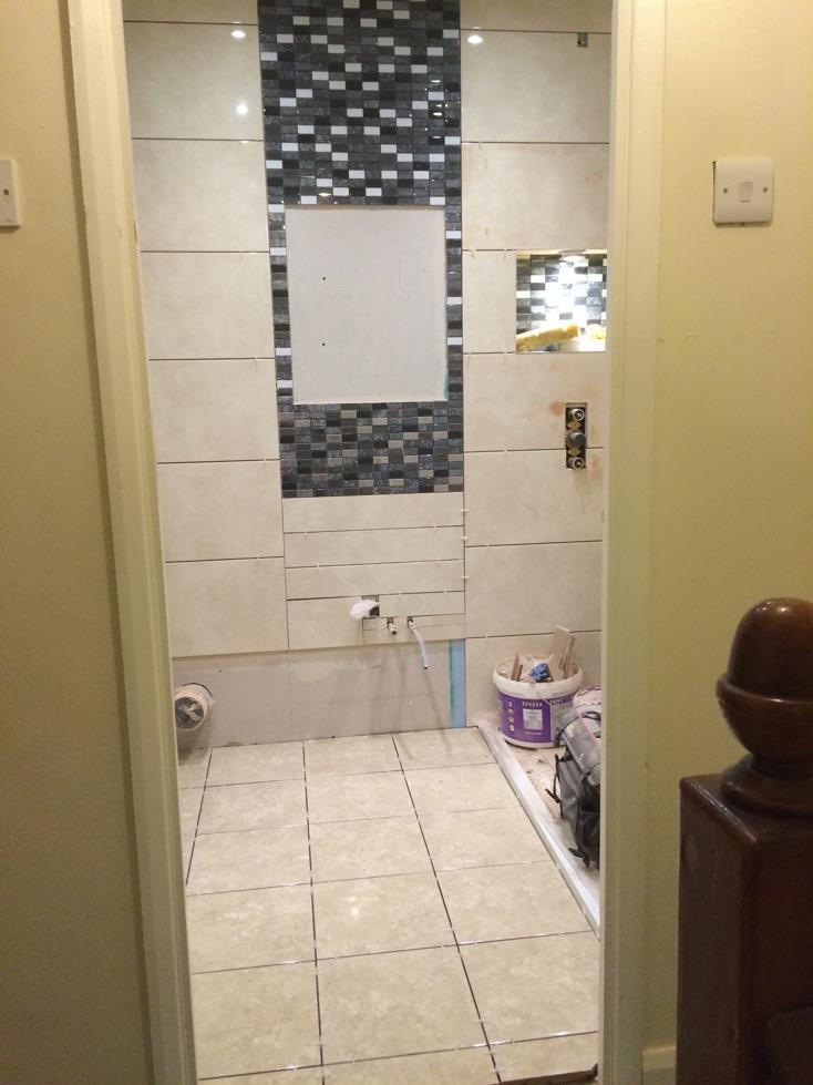Master bathroom complete renovation